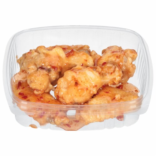 Ready To Heat Chicken Wings Perspective: front