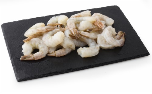 Farm Raised Frozen Tail On Raw Shrimp Perspective: front