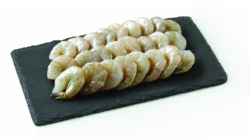 Raw White Shrimp Perspective: front