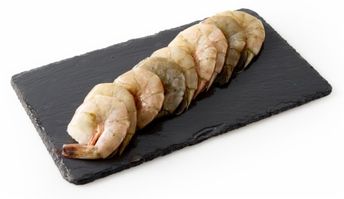 Wild Caught Frozen White Shrimp Perspective: front