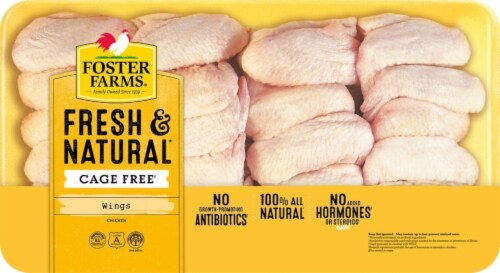 Foster Farms All Natural Fresh Chicken Wings Perspective: front