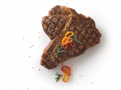 Angus T-Bone Steak Family Pack Perspective: front