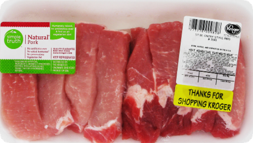 Simple Truth™ Country Style Boneless Pork Ribs Perspective: front