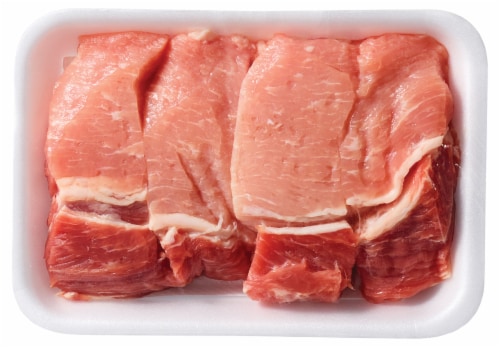 Boneless Pork Country Style Ribs (5-6 per pack) Perspective: front
