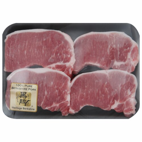 Heritage Berkshire Berkshire Pork Chops Perspective: front