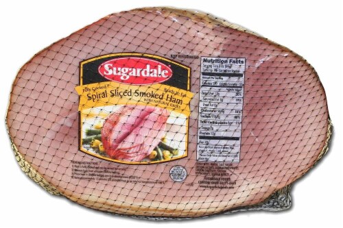 Sugardale Spiral Sliced Smoked Ham (Limit 2 on Sale Retail) Perspective: front