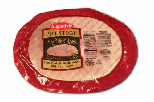 Sugardale Prestige Center Slice Smoked Ham Perspective: front