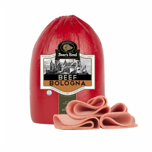 Boar's Head Beef Bologna Fresh Sliced Deli Meat Perspective: front