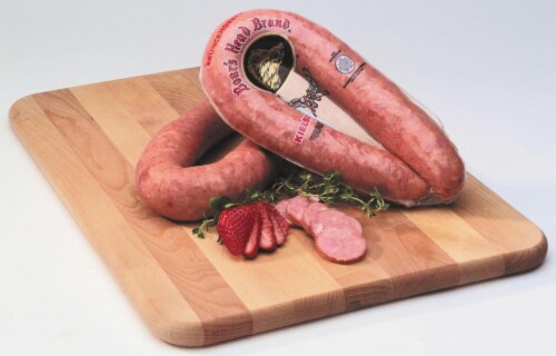Boar's Head Kielbsa Sausage Fresh Sliced Deli Meat Perspective: front
