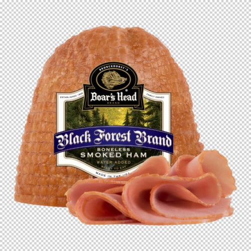 Boar's Head Black Forest Ham Fresh Sliced Deli Meat Perspective: front