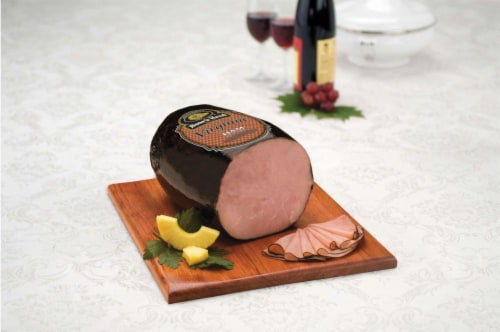 Boar's Head Virginia Brand Ham Fresh Sliced Deli Meat Perspective: front