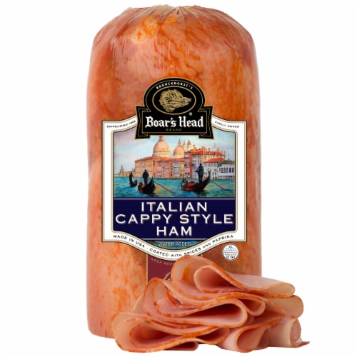 Boar's Head Italian Cappy Style Ham Perspective: front