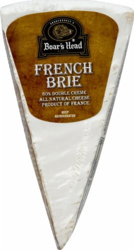 Boar's Head French Brie Cheese Perspective: front