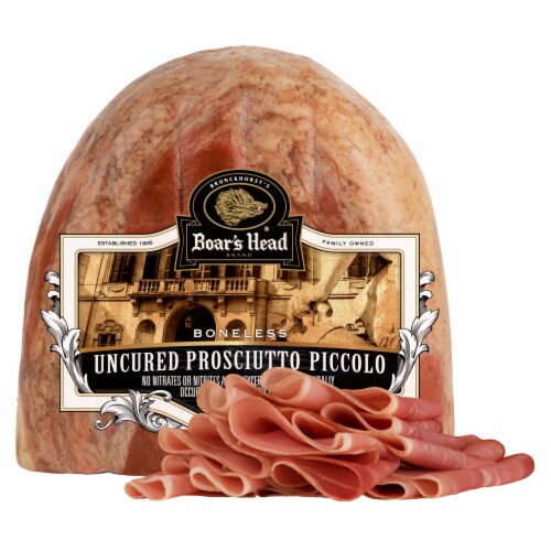 Boar’s Head Uncured Prosciutto Piccolo Perspective: front
