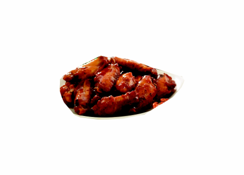 Fresh Foods Market Hot Roasted BBQ Wings (NOT AVAILABLE BEFORE 11:00 am DAILY) Perspective: front