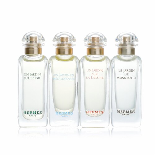 4x7.5ml/0.25oz Miniature Un La Coffret: - Le Jardin sur Lagune, Monsieur Un de Jardin Nil, Jardi, Hermes le Li, Ralphs