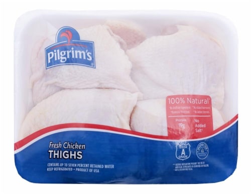 Pilgrim's Pride Fresh Chicken Thighs 100% Natural Perspective: front
