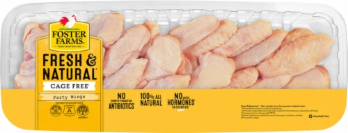 Foster Farms All Natural Fresh Chicken Wings Perspective: front