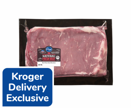 Boneless New York Strip Steak Perspective: front