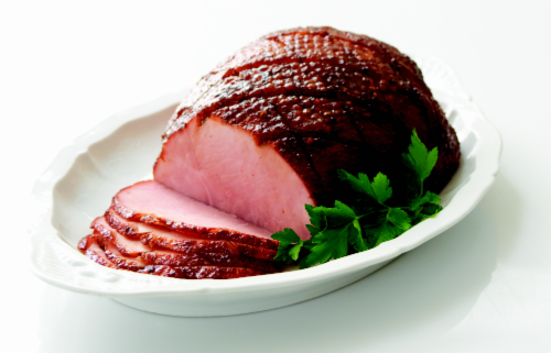 Boar's Head Grab & Go Sweet Sliced Ham Half Fresh Sliced Deli Meat Perspective: front