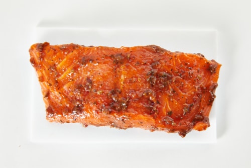 Mango Glazed Atlantic Salmon Perspective: front