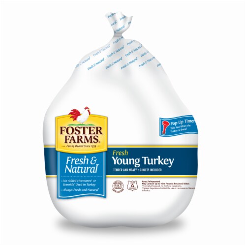 Amish Hen Fresh Turkey (10-20 lb) Perspective: front