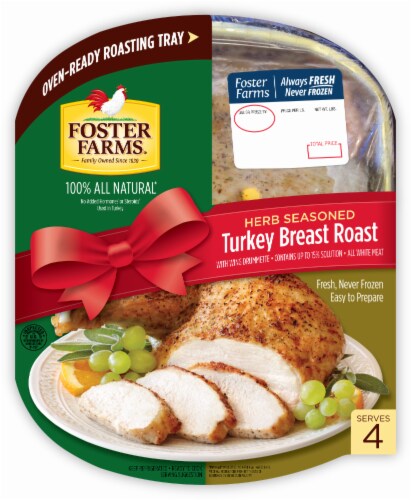 Foster Farms French Cut Roasted Turkey Breast Perspective: front