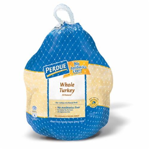 Perdue Whole Fresh Turkey (16-20 lb) Perspective: front
