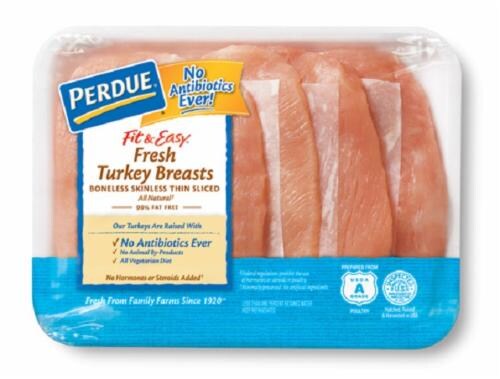 Perdue Fresh Turkey Breasts Perspective: front
