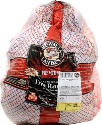 Bowman & Landes Free Range Turkey Perspective: front