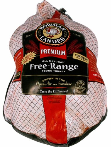 Bowman & Landles Free Range Young Turkey Perspective: front