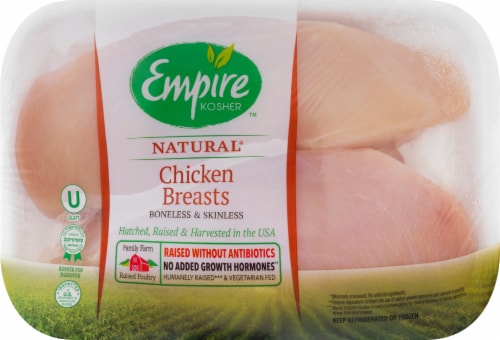 Kosher Boneless/Skinless Chicken Breasts, 1 lb - Mariano's