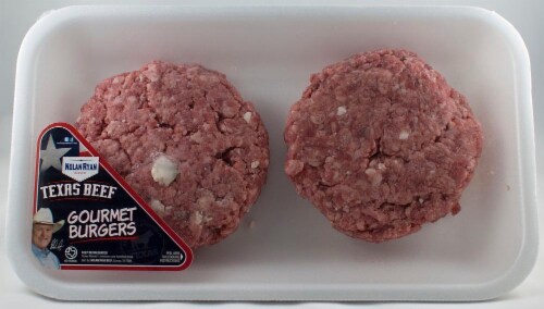 Nolan Ryan Blue Cheese Beef Angus Patty Perspective: front