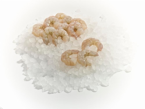 Raw Peeled & Deveined Shrimp 26 - 30 per lb Perspective: front