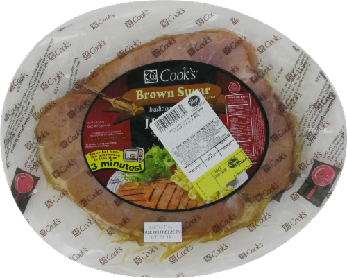 Ham Steak With Brown Sugar Glaze Perspective: front