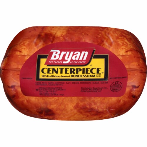Bryan Centerpiece Smoked Boneless Ham Perspective: front