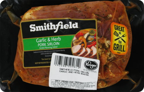 Smithfield Garlic & Herb Marinated Pork Sirloin Perspective: front