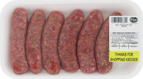 Kroger® Mild Italian Sausage Links Perspective: front