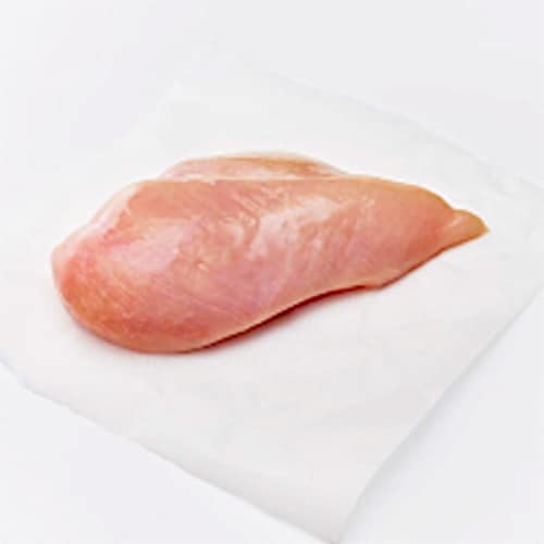 Service Meat Boneless Skinless Fresh Chicken Breast Perspective: front