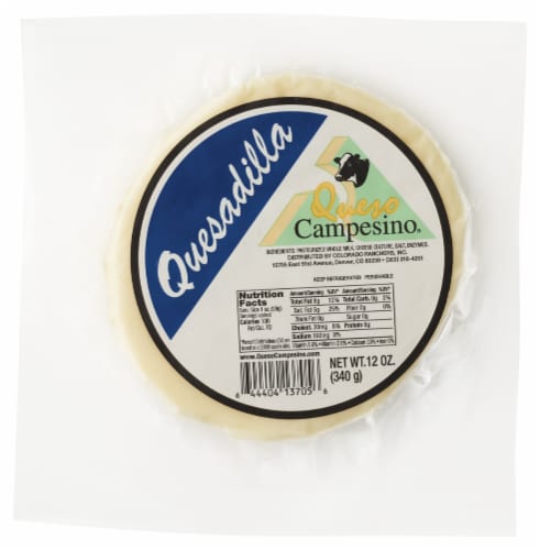 Queso Campesino Quesadilla Cheese Perspective: front