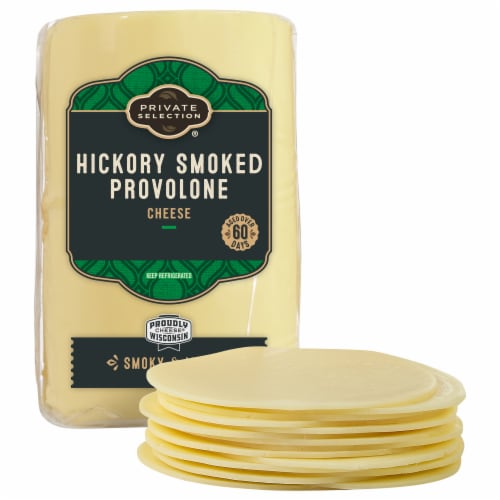 Private Selection Hickory Smoked Provolone Cheese Perspective: front