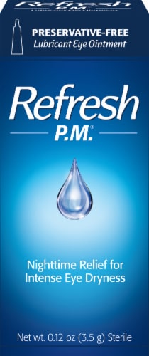 Refresh P.M. Lubricant Eye Ointment Perspective: front