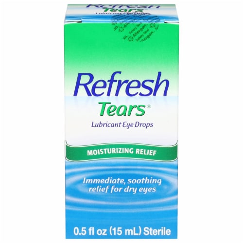 Refresh Tears Lubricant Eye Drops Perspective: front