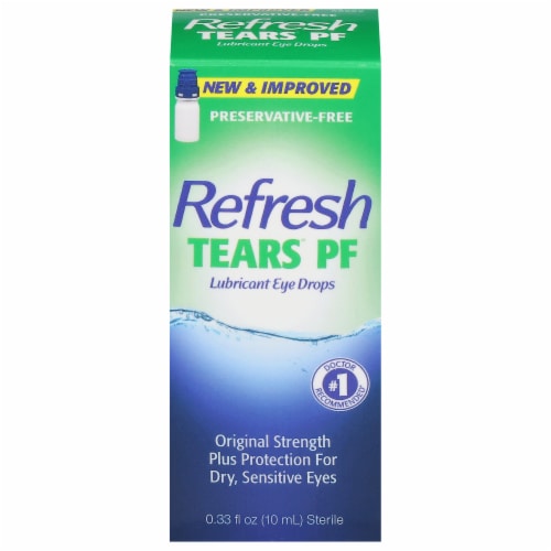 Refresh Tears® PF Lubricant Eye Drops Perspective: front