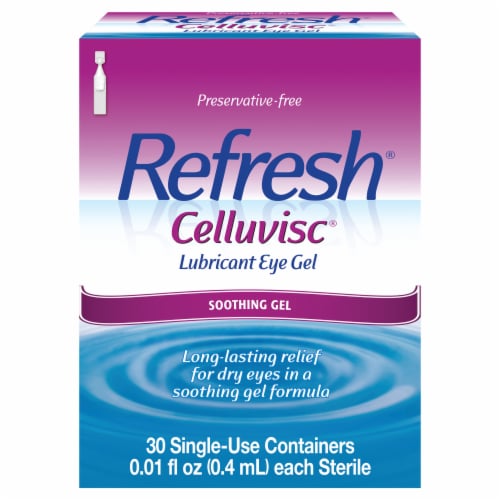 Refresh Celluvisc Lubricant Eye Drops Perspective: front