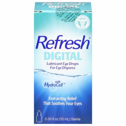 Refresh® Digital Lubricant Eye Drops Perspective: front