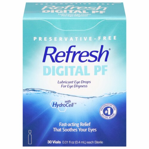 Refresh® Digitial PF Lubricant Eye Drops Perspective: front