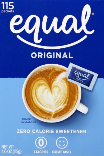 Equal® Zero Calorie Sweetener Packets Perspective: front
