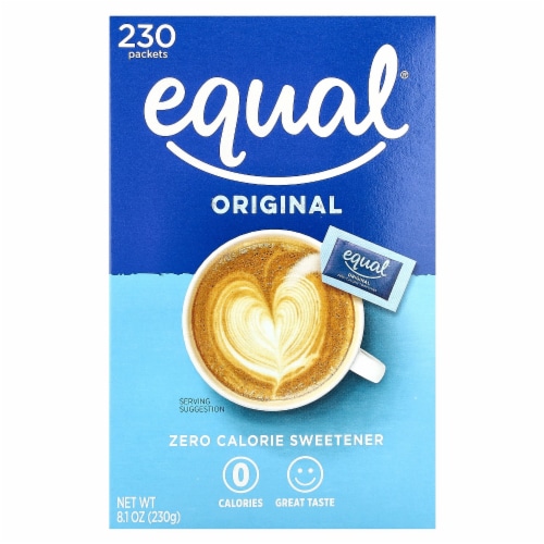 Equal® Zero Calorie Sweetener Packets Perspective: front