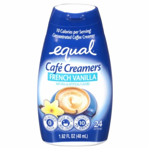 Equal® Cafe Creamers French Vanilla Concentrated Coffee Creamer Perspective: front